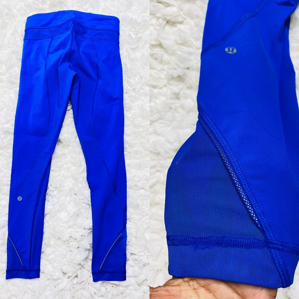 Vibrant blue lululemon legging - Picture 6 of 6